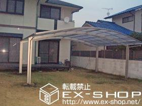 のカーポート レイナツインポート 積雪〜20cm対応 施工例