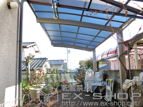 のカーポート カーブポートシグマIII 積雪〜30cm対応 施工例