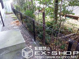 のフェンス・柵 イーネットフェンス1F型 施工例