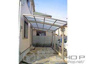 のカーポート カーブポートシグマIII 延長 積雪〜20cm対応 施工例