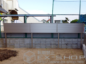 のフェンス・柵 レスティナフェンス5型 施工例