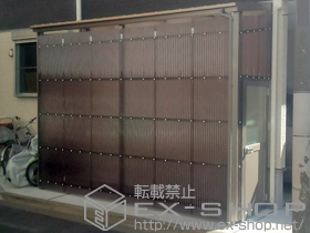 のストックヤード フリーヤード ドアタイプ 積雪〜20cm対応 施工例