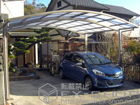 のカーポート レイナツインポート 積雪〜20cm対応 施工例