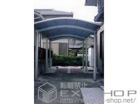 のカーポート レイナワンポートグラン 延長　積雪〜20cm対応 施工例