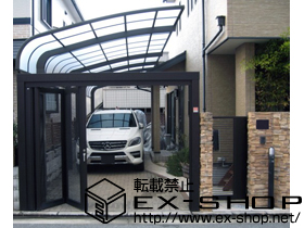 のカーポート テールポートシグマIII 縦連棟+延長 積雪〜20cm対応 施工例