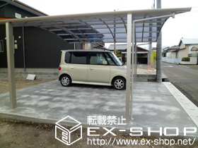 のカーポート レイナツインポート 積雪〜20cm対応 施工例