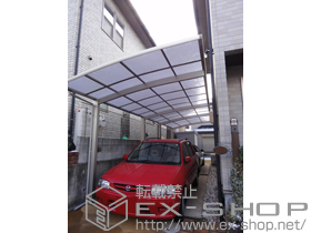 のカーポート プレシオスポート 縦連棟 積雪〜20cm対応 施工例