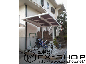 のサイクルポート・駐輪場 レイナポート　ミニ　積雪〜20?対応 施工例