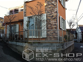 のフェンス・柵 プリレオR1型フェンス フリーポールタイプ 施工例