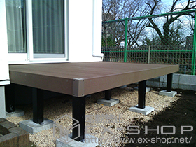 のウッドデッキ リウッドデッキ200 単体 施工例