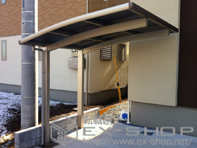 のサイクルポート・駐輪場 レイナポート ミニ 積雪〜20cm対応 施工例