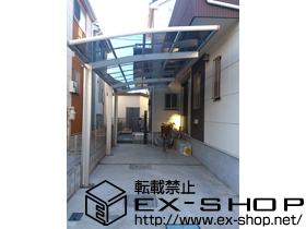 のカーポート レイナポート 延長 積雪〜20cm対応 施工例