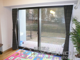 の二重窓（内窓） インプラス ダストバリア仕様 引違い窓 2枚建 施工例