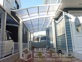 のカーポート レイナポート 延長 積雪〜20cm対応 施工例