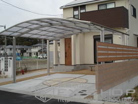 のカーポート レイナツインポート 積雪〜20cm対応 施工例