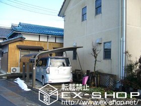 のカーポート テールポートシグマIII 1500タイプ 積雪〜50cm対応 施工例