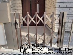 の門扉 アーキシャット 単色 片開き 130S 施工例