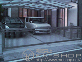 のカーゲート ワイドオーバードアS2型 電動式 施工例