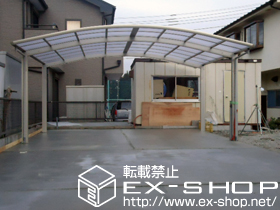 のカーポート レイナツインポート 積雪〜20cm対応 施工例