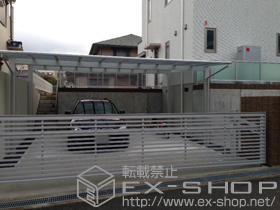 のカーポート エフルージュ ツイン 積雪〜20cm対応 施工例