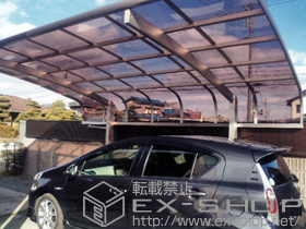 のカーポート レイナキャップポート 積雪〜20cm対応 施工例