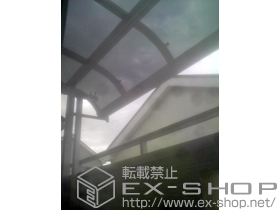 のバルコニー・ベランダ屋根 パワーアルファ RB型 屋根タイプ 単体 積雪〜30cm対応 施工例