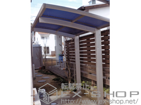 のサイクルポート・駐輪場 レイナポート ミニ 積雪〜20?対応 施工例