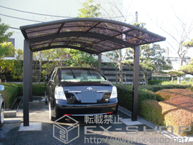 のカーポート レイナワンポート 積雪〜20cm対応 施工例