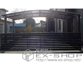 のカーポート カーブポートシグマIII ワイド 積雪〜30cm対応 施工例