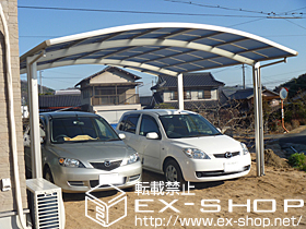 のカーポート プレシオスポート ワイド 積雪〜20cm対応 施工例