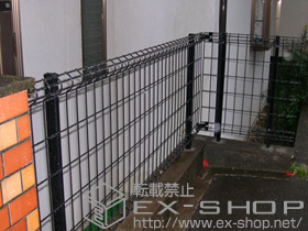 のフェンス・柵 ハイグリッドフェンスUF8型 施工例