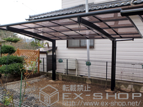 のカーポート カーブポートシグマIII 積雪〜30cm対応 施工例