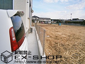 のフェンス・柵 ハイグリッドフェンスUF8型 フリーポールタイプ 施工例