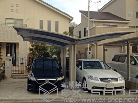 のカーポート プレシオスポート Y合掌 積雪〜20cm対応 施工例