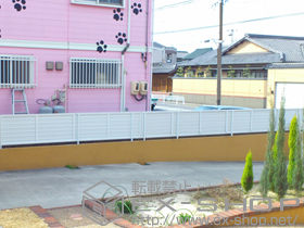 のフェンス・柵 【特注】ニューカムフィ9型フェンス 施工例