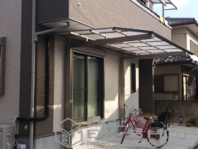 のカーポート マイリッシュ 前下がり 積雪〜20cm対応 施工例