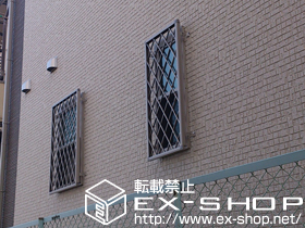 の面格子・窓格子 ヒシクロス面格子 施工例