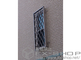 の面格子・窓格子 ヒシクロス面格子 施工例