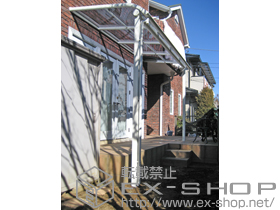 のテラス屋根 ヴェクターテラス R型 テラスタイプ 単体 積雪〜20cm対応 施工例