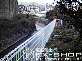 のフェンス・柵 メッシュフェンスG10-R 施工例