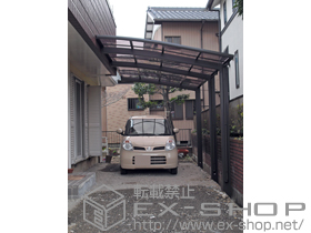 のカーポート カーブポートシグマIII 延長 積雪〜30cm対応 施工例