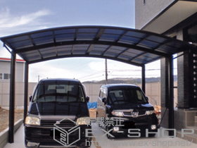 のカーポート レイナツインポート 積雪〜20cm対応 施工例