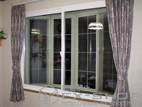 の二重窓（内窓） プラマードU 引違い窓 2枚建 施工例