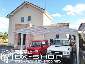 のカーポート レイナツインポート 積雪〜20cm対応 施工例