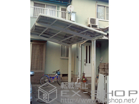 のカーポート カーブポートシグマIII 積雪〜30cm対応 施工例