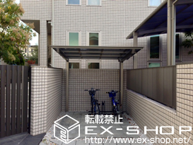 のサイクルポート・駐輪場 アーキフィット ミニ 積雪〜20cm対応 施工例