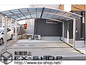 のカーポート レイナポート M合掌 積雪〜20cm対応 施工例