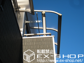 のバルコニー・ベランダ屋根 ヴェクターテラス R型 屋根タイプ 単体 積雪〜20cm対応 施工例