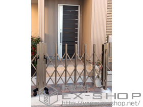 のカーゲート トリップゲート PB型 ノンレール 片開き18S 施工例