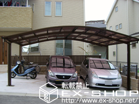 のカーポート レイナツインポート 積雪〜20cm対応 施工例